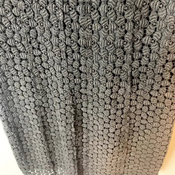 Diane Von Furstenberg Caritan Crochet Eyelet Mini Dress Size 10 - Picture 8 of 12